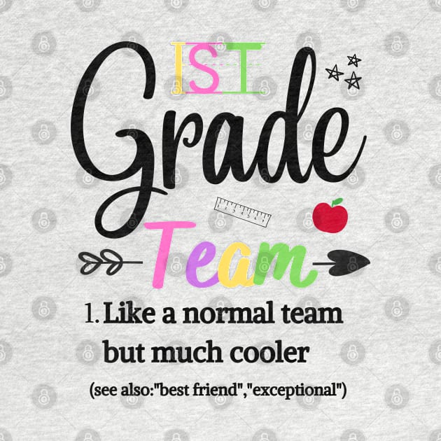 1st Grade Team Like A Normal Team But Much Cooler by JustBeSatisfied